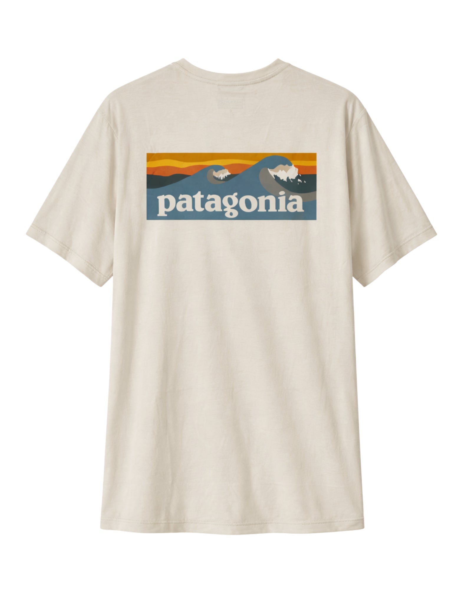 Patagonia Men’s Capilene Cool Daily Boardshort Logo T-Shirt- Dyno White 45481 DYWH