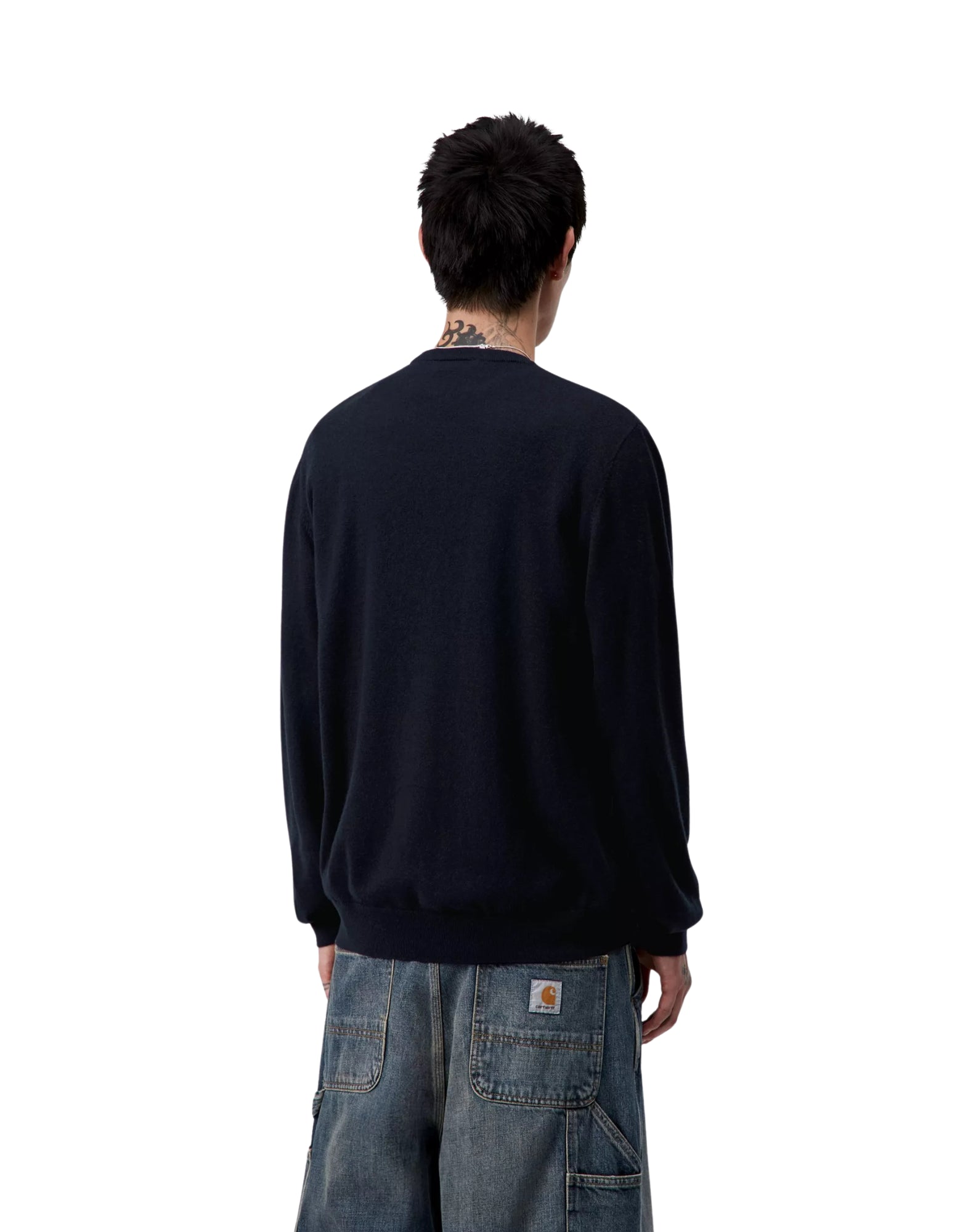 Madison Sweater Dark Navy / Wax