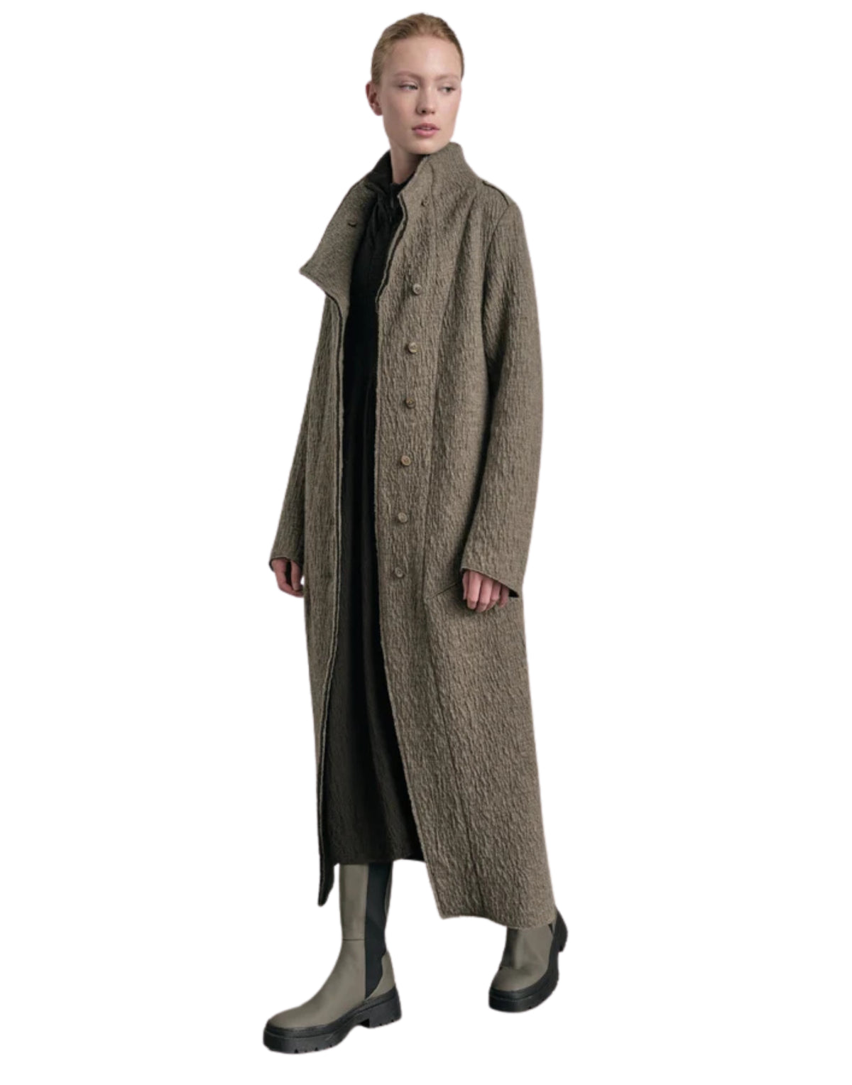 Wool Coat Light Grey