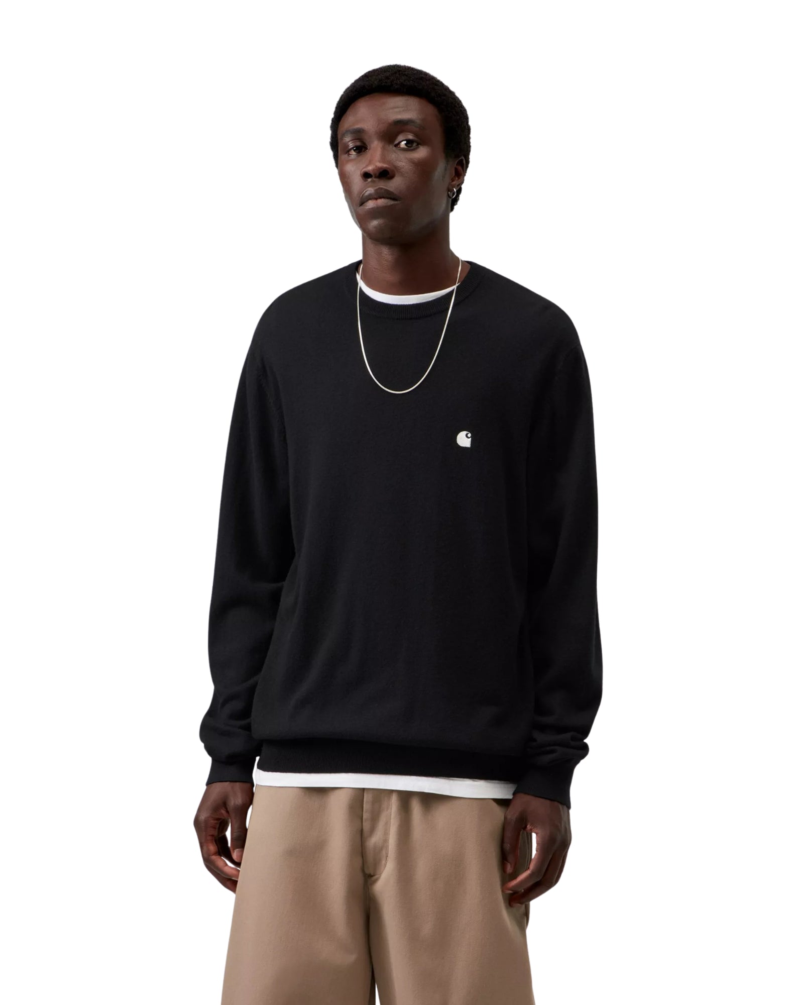 Madison Sweater Black / Wax