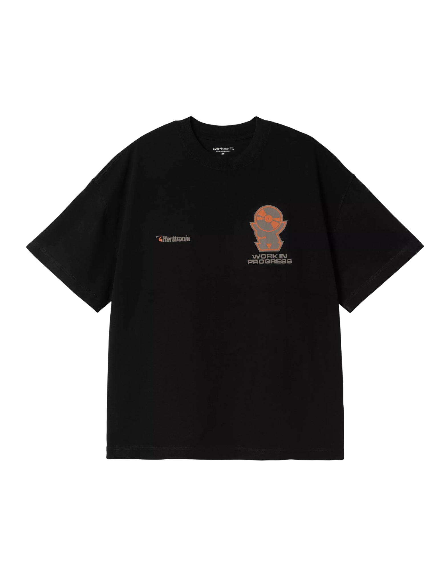 T-shirt man I034395 89XX HARTTRONIX BLACK CARHARTT WIP