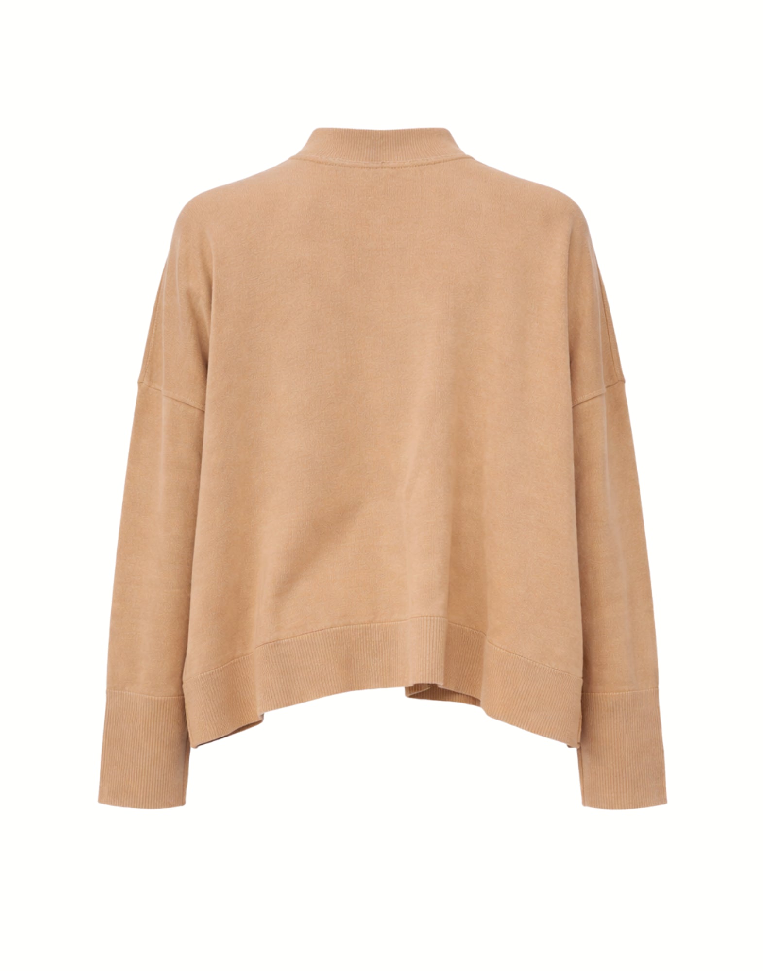 Laboratorio Double-Breasted Knit Jacket 100% Cotton Honey Women’s Loose Fit JO4602 1005