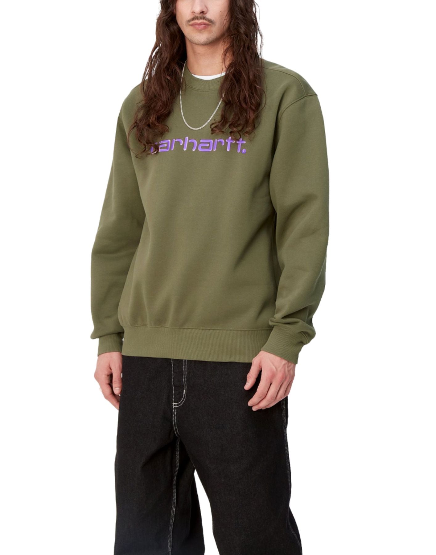 Sweatshirt homme I030546 2I9 SWEAT CAPULET CARHARTT WIP