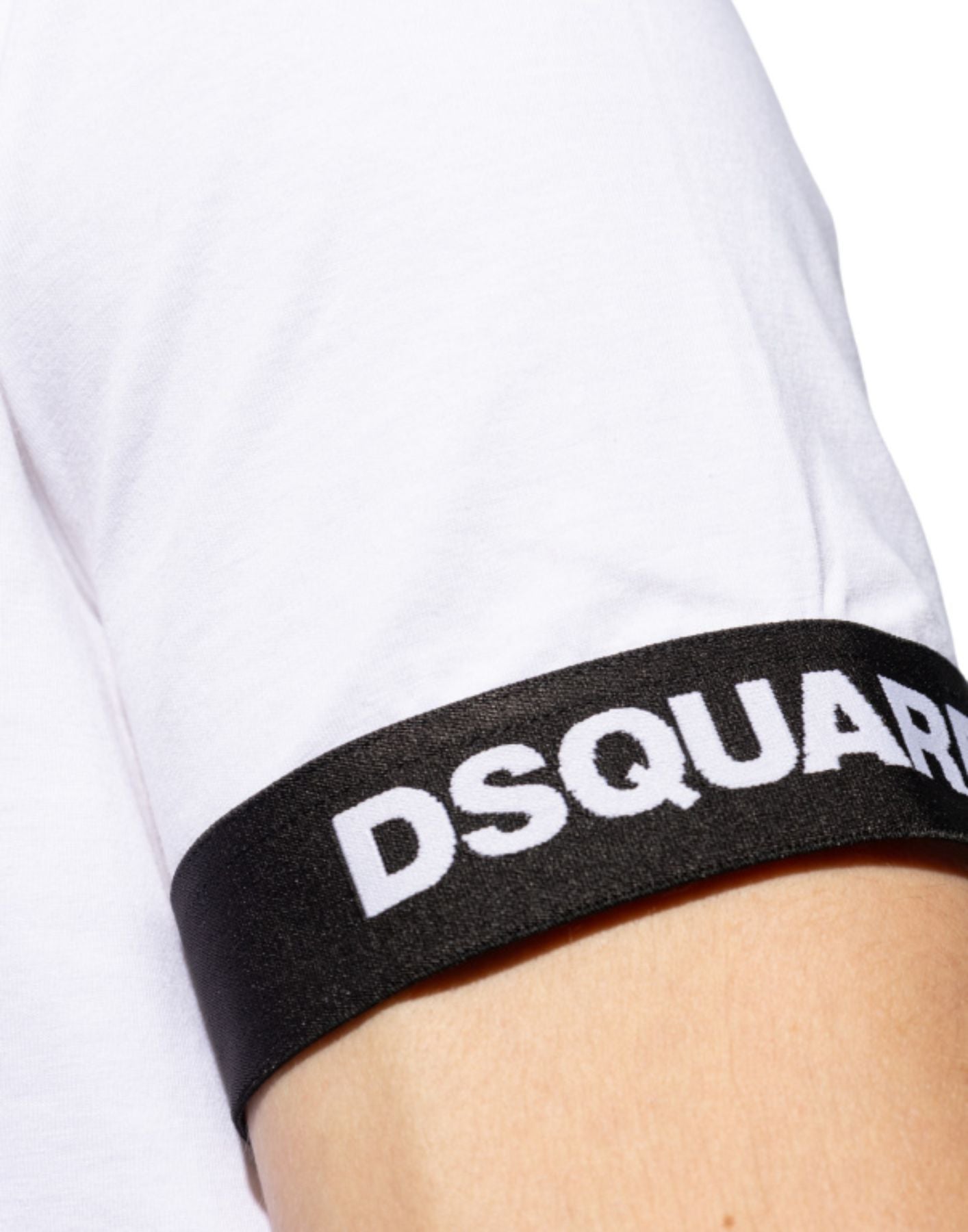 T-shirt man D9M3S5460 100 WHITE DSQUARED2