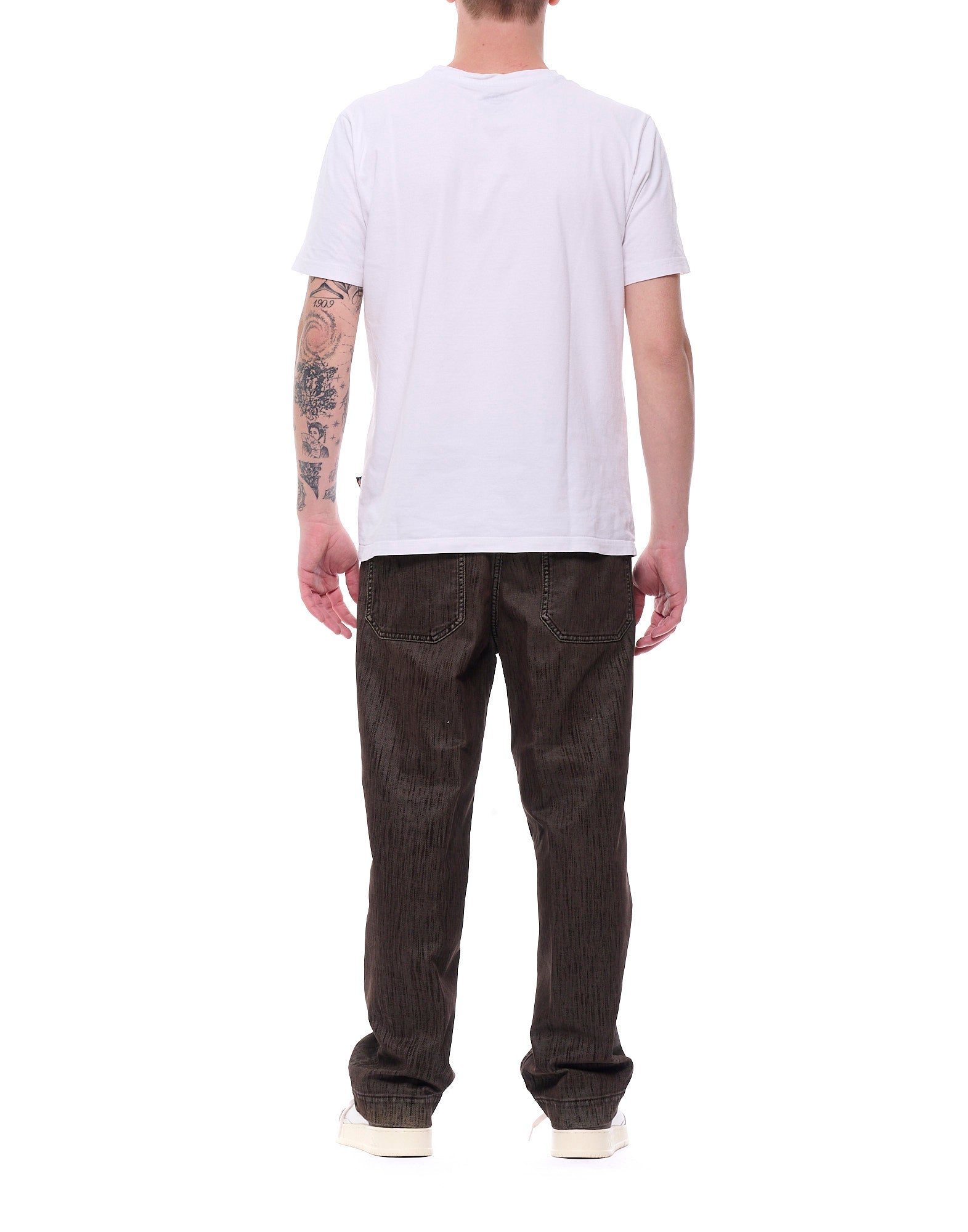 9FW25-ARS18NPK ARES MAN FIVE POCKET 5 MAN - CIOCCO - Pantaloni - NINE:INTHE:MORNING