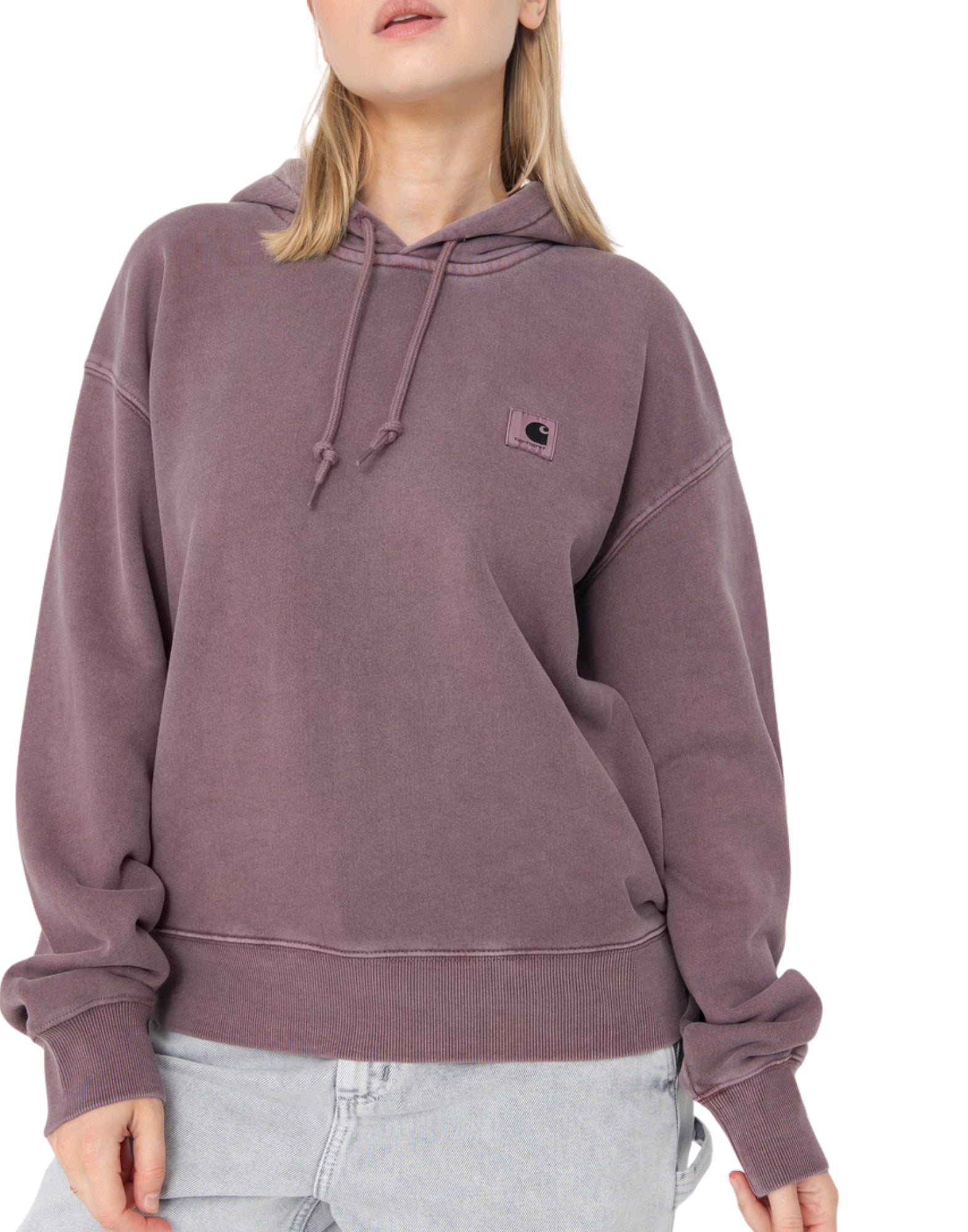 Hoodie woman I032741 33IGD HOODED NELSON PHLOX GARMENT DYED CARHARTT WIP