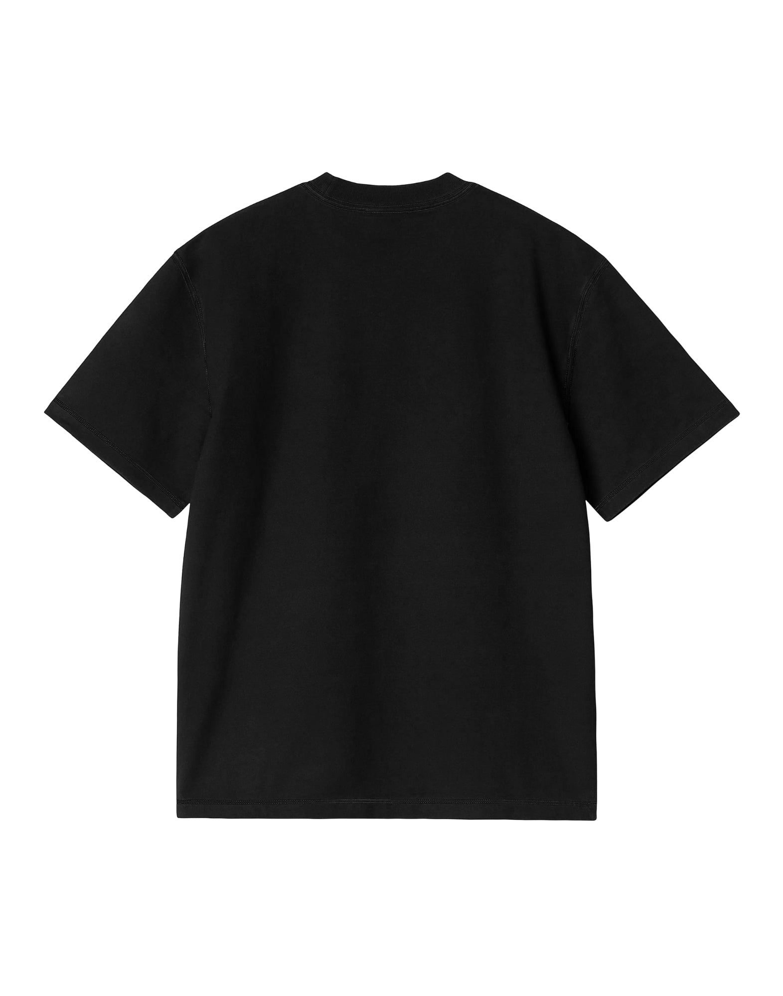 T-shirt woman I034648 89GD INGO BLACK GARMENT DYED CARHARTT WIP