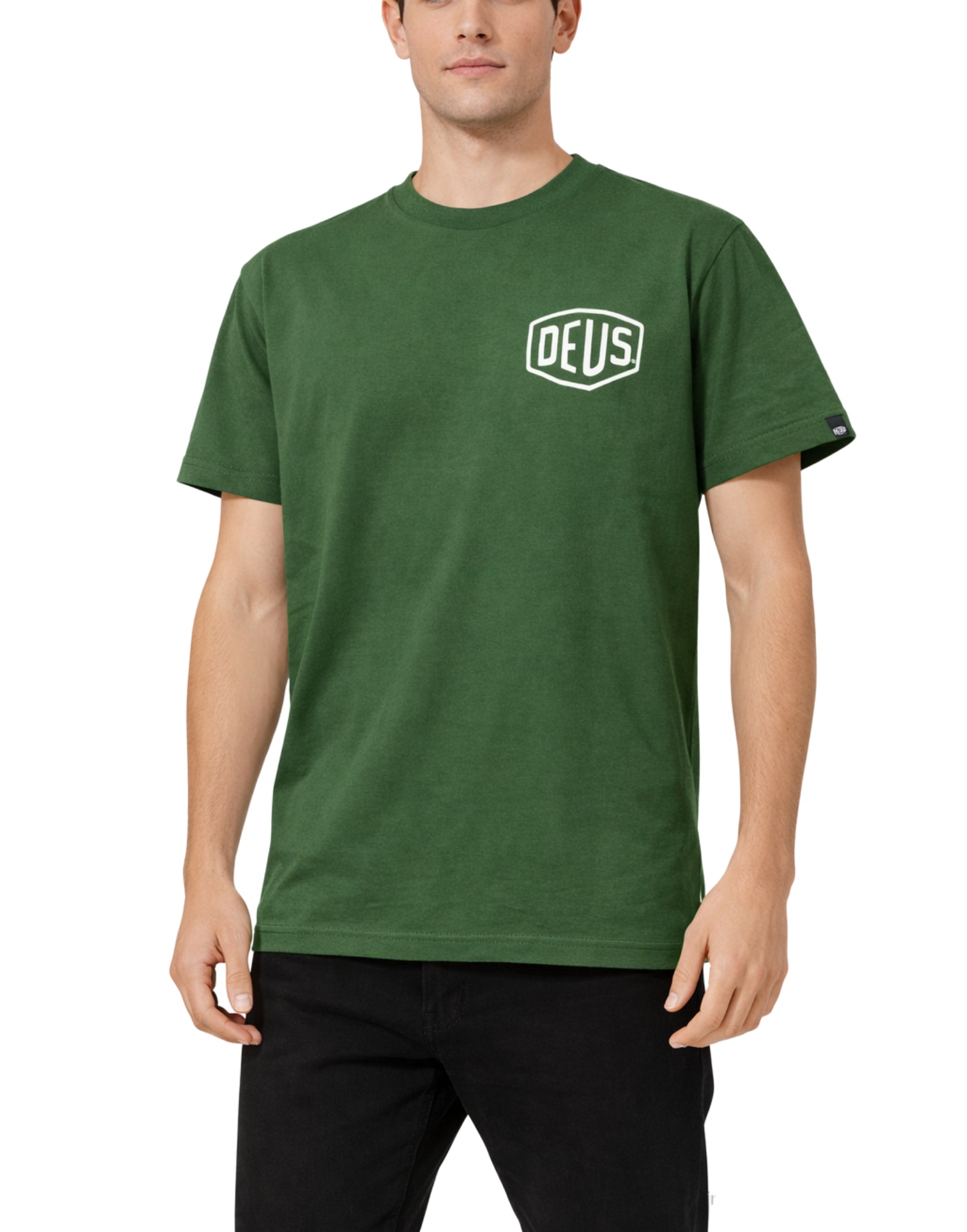 Deus Ex Machina Venice Address Cotton T-Shirt Green Men’s D261MTS124050090