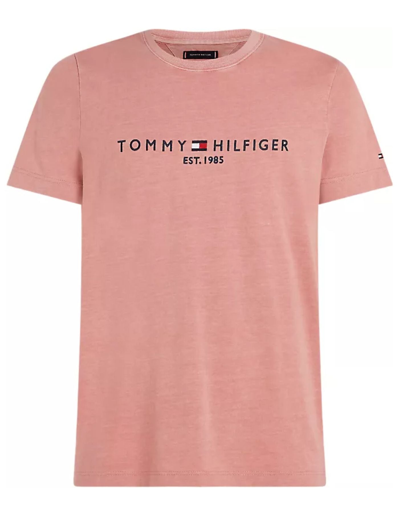 T-shirt pour homme MW0MW35186TJ5 Flossom à thé TOMMY HILFIGER