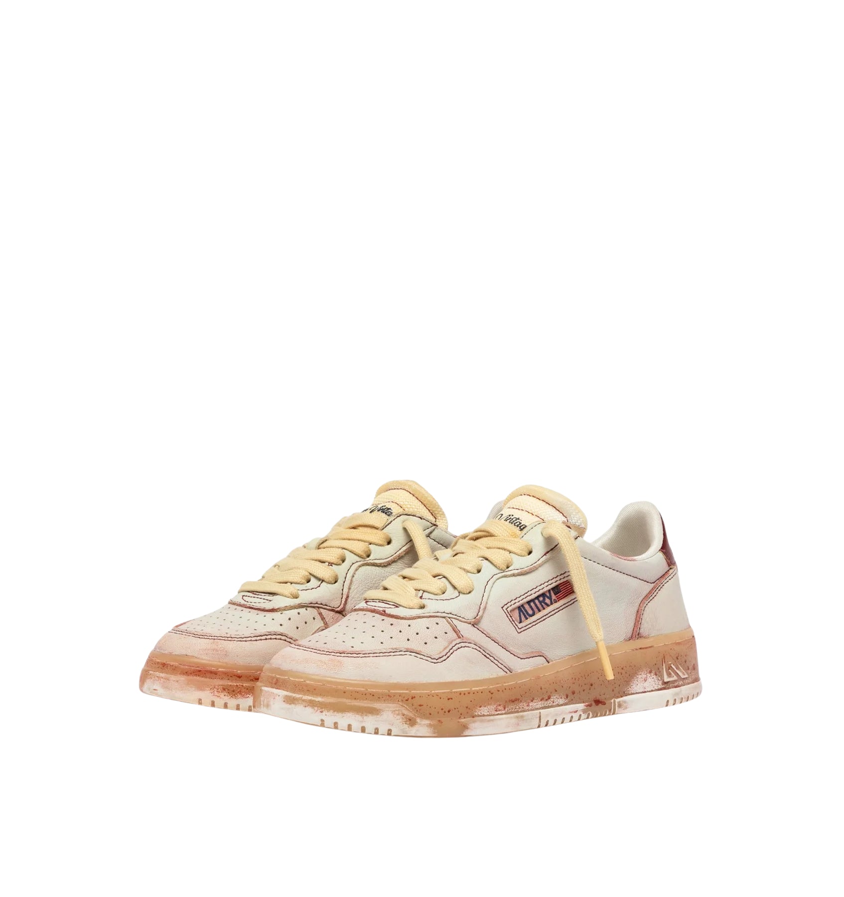 Shoes woman AWLW ED03 SUP VINT LOW WOM DATED SPBLUE Autry