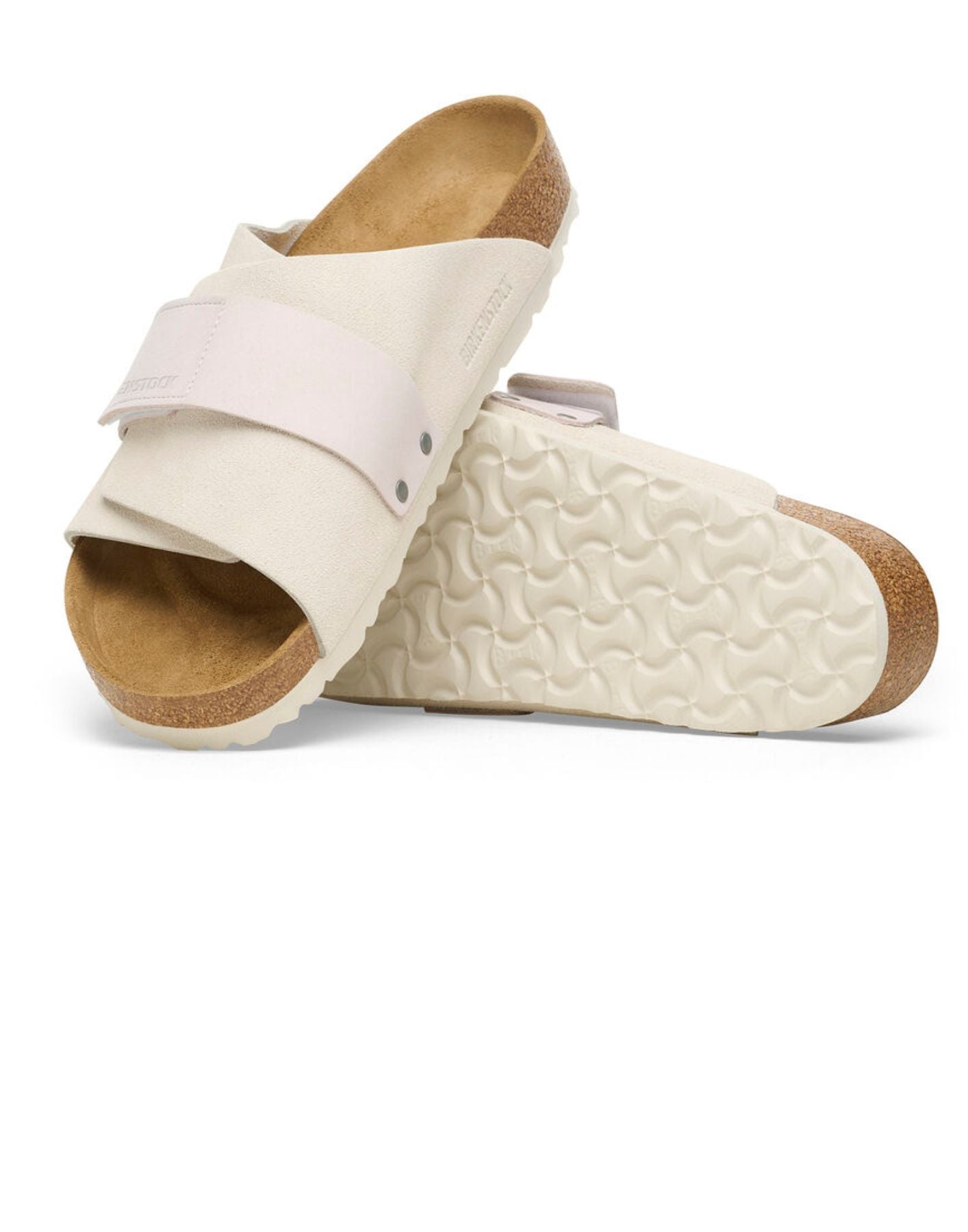 Sandale pour femme 1024526 Kyoto blanc W Birkenstock