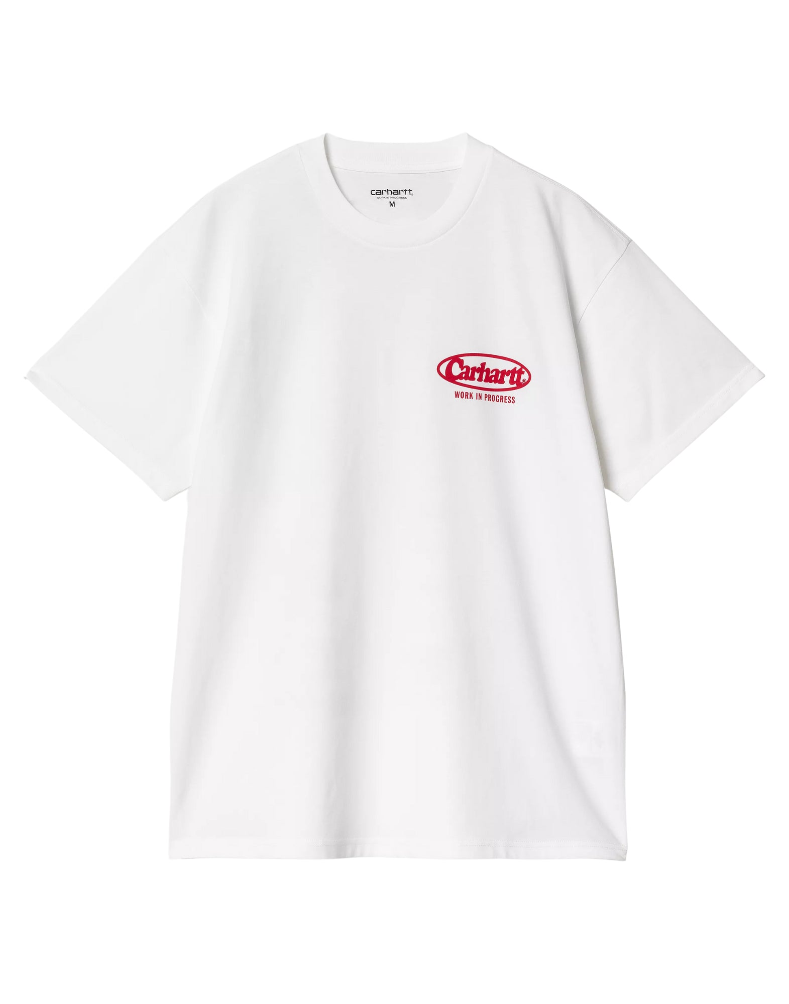 T-shirt man I034643 02XX LOGO WHITE CARHARTT WIP