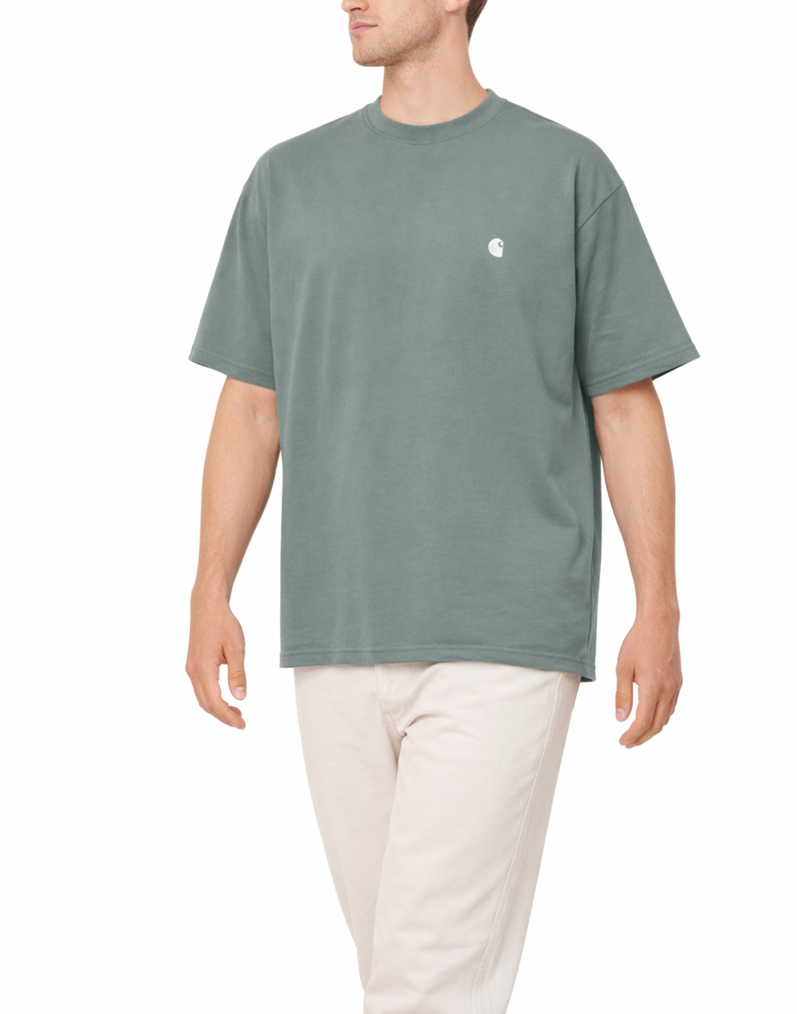 Carhartt WIP S/S Madison T-Shirt organic cotton Velvet Green men’s I033000 3HLXX