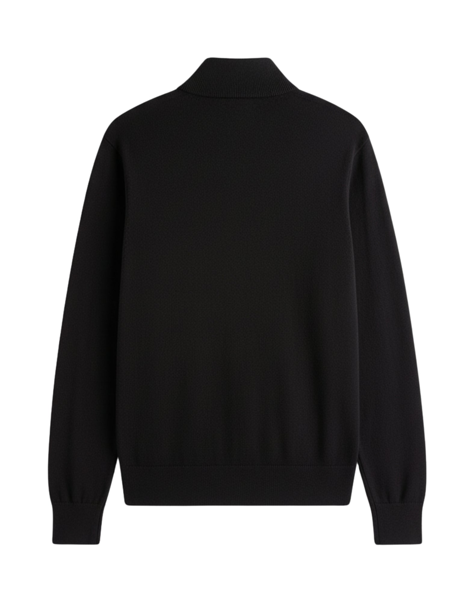 28049 BDS BLACK ZIP MOCK CASHMERE - Maglieria - TOMMY HILFIGER