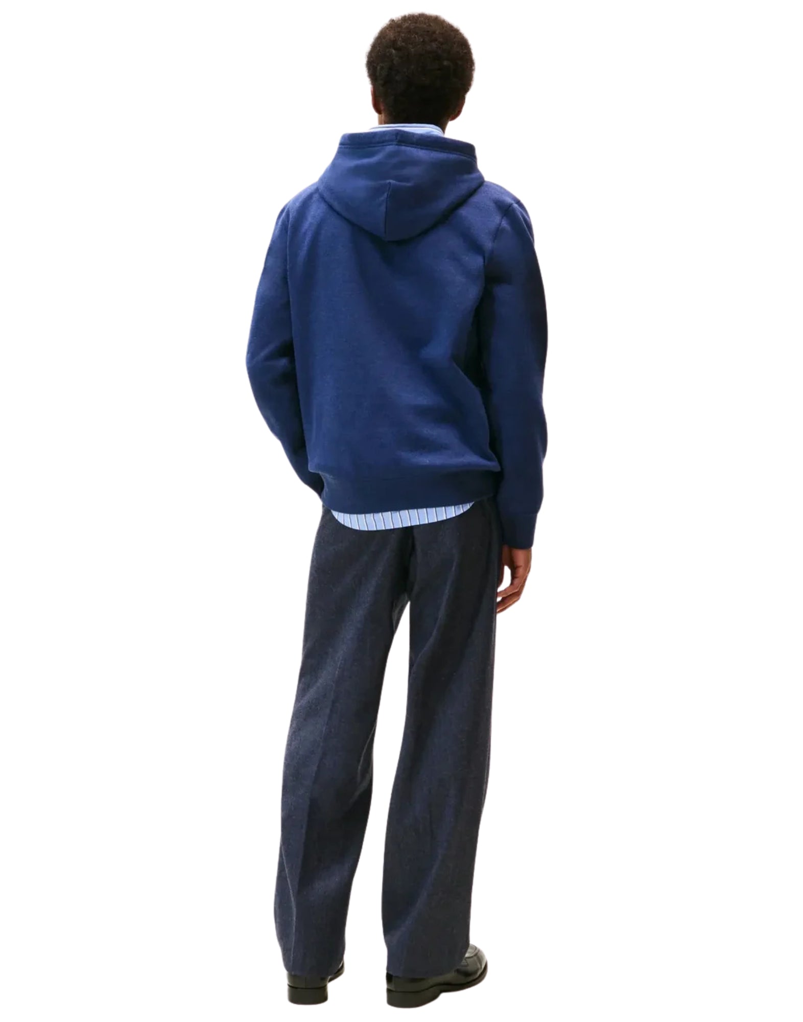 39997 DZ0 FLEECE HOODY - Felpe - TOMMY HILFIGER