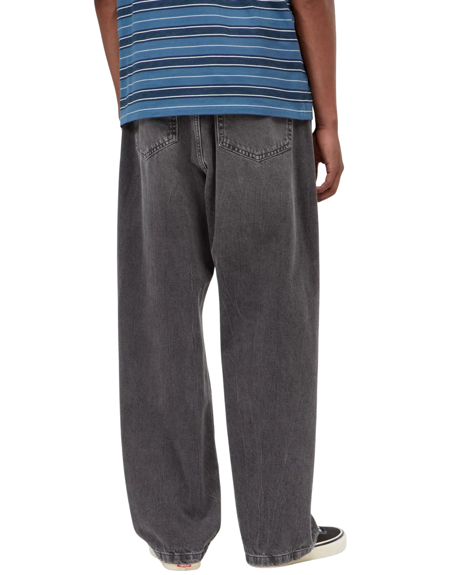 Landon Pant Black marble used wash