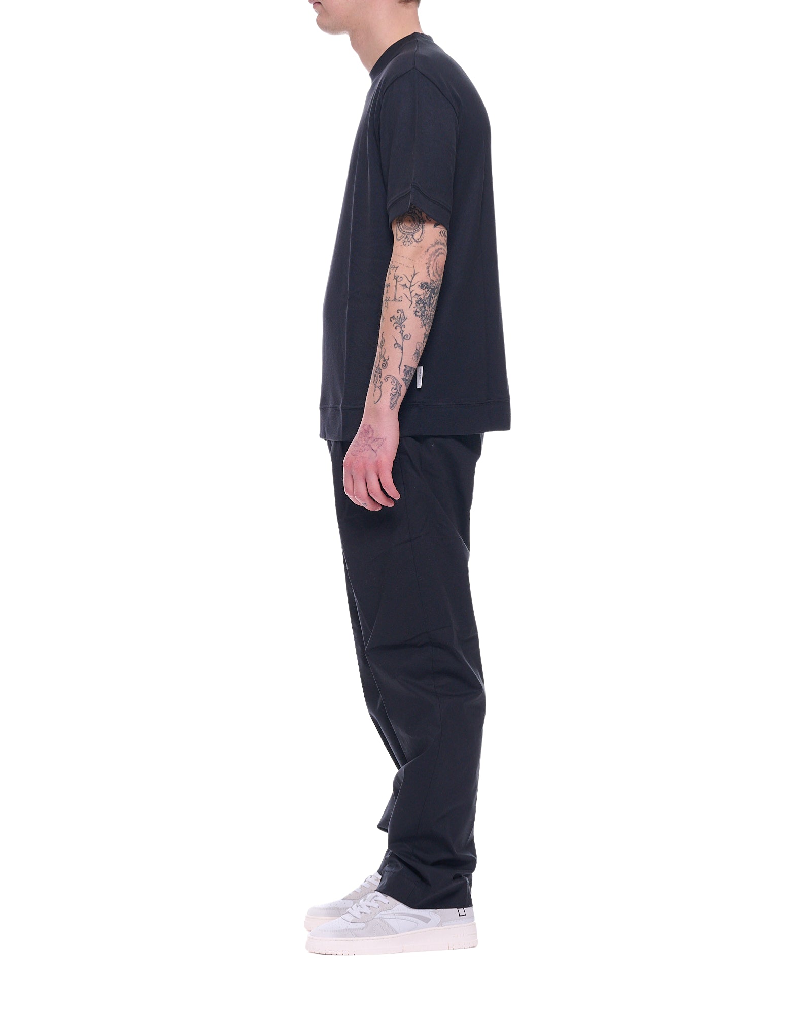 Nine in the Morning Fold 2 Men’s Chino Pants Black FL180 G20 NERO