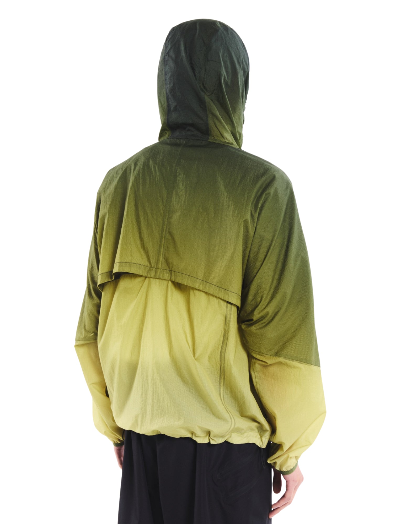 Jacket man PMO0071 BREEZE JACKET LIME/BLACK Purple Mountain Observatory