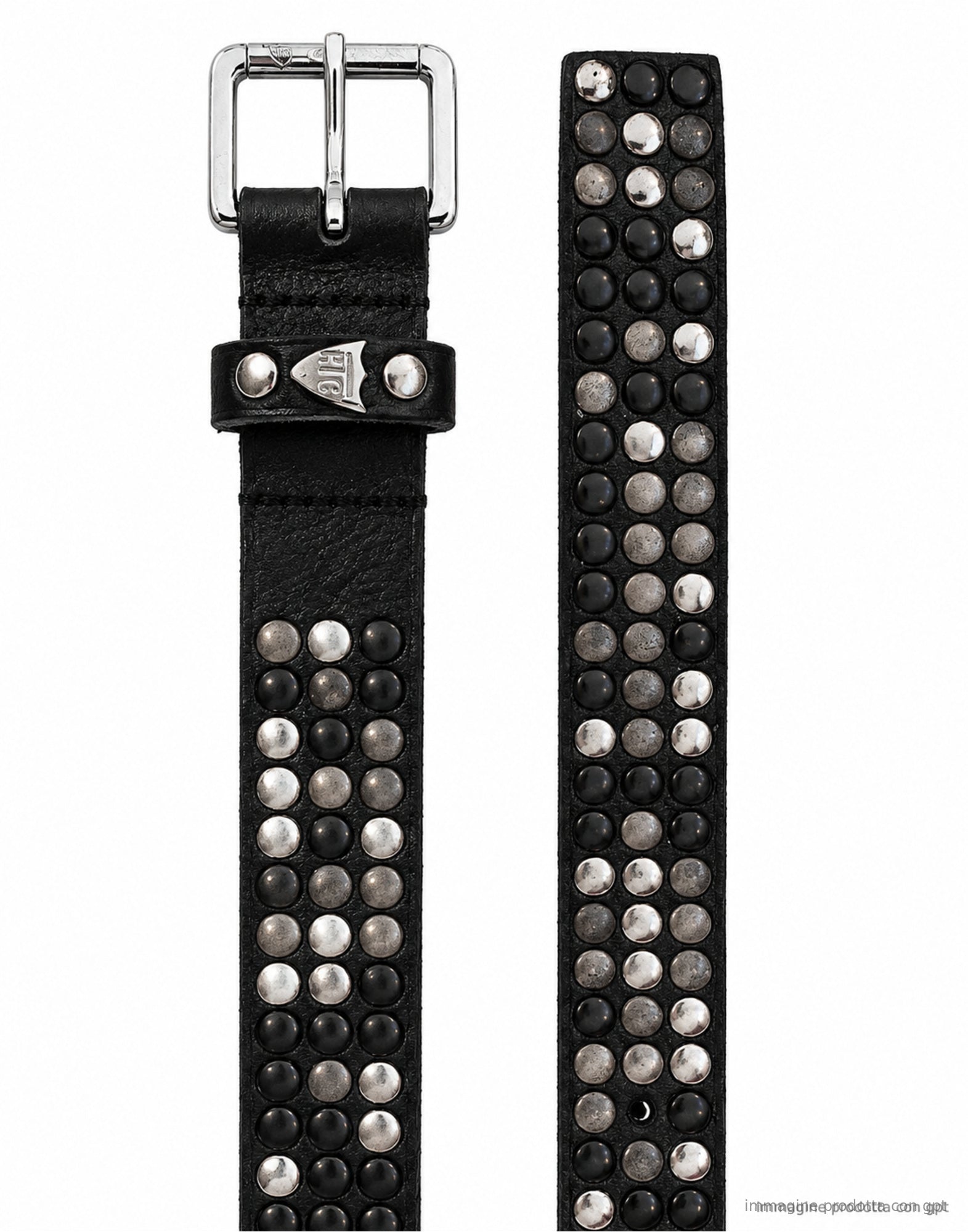 3000 STUDS BELT Black