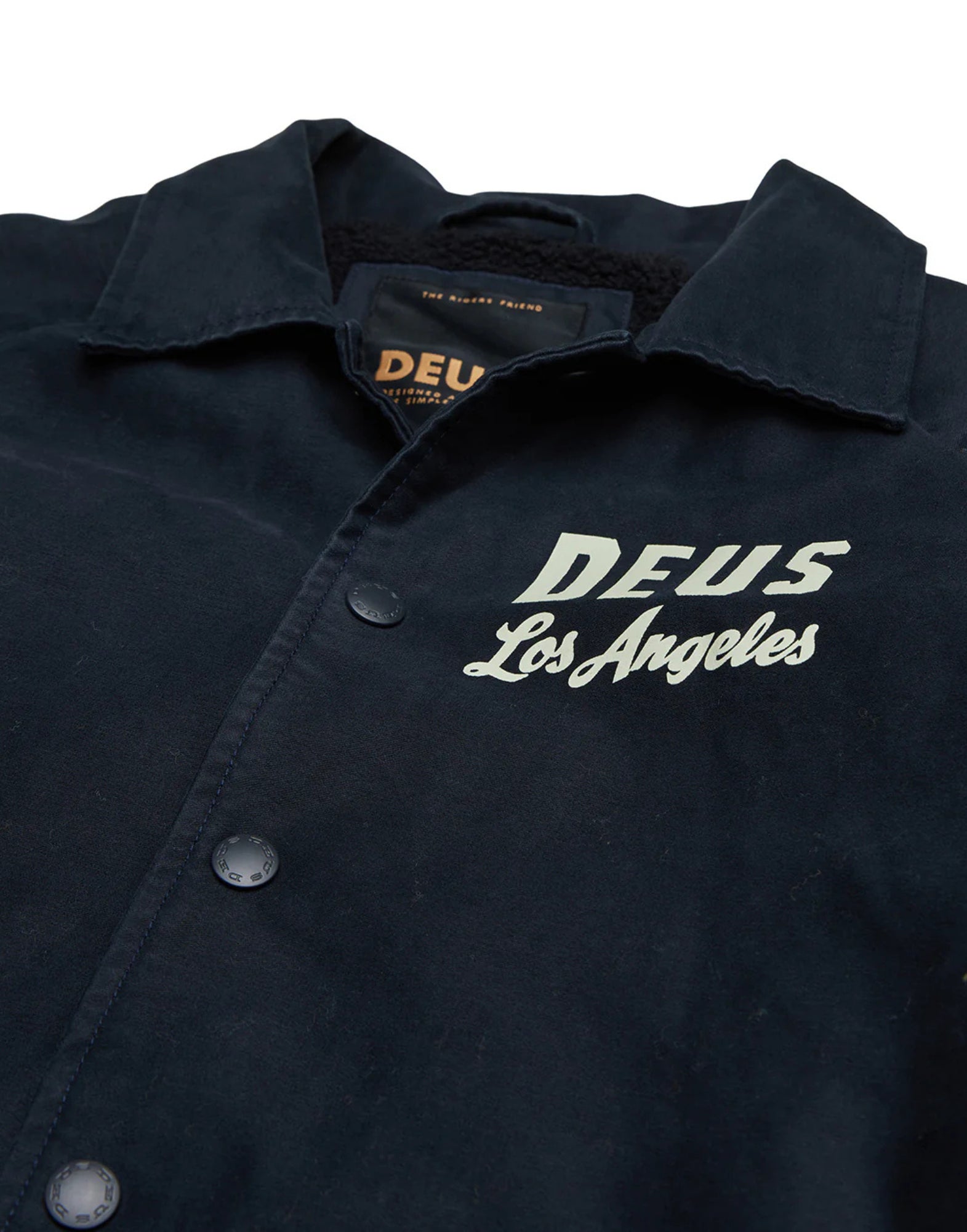 Jacket man DMF246669 PLYMOUTH MECHANIC BLACK Deus Ex Machina