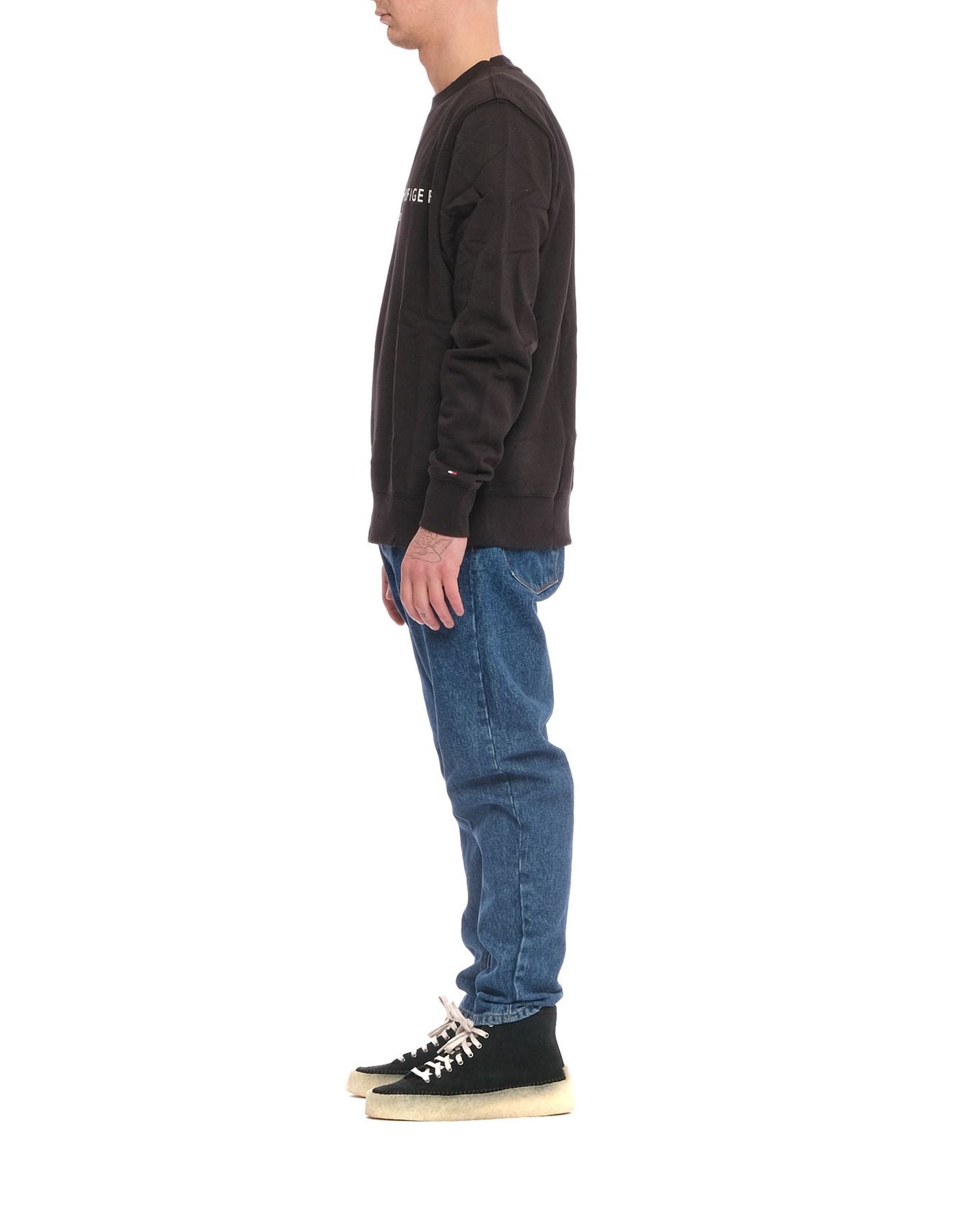 Sudadera Man MW0MW11596 BDS NEGRO TOMMY HILFIGER