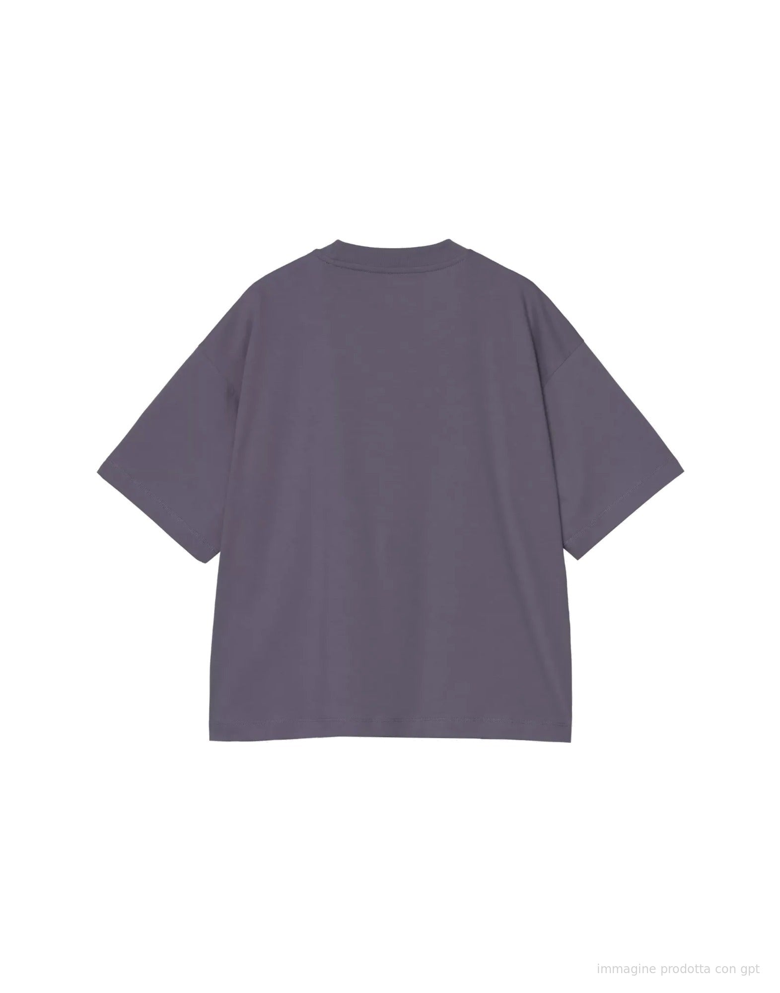 S Chester T-Shirt Organic Cotton Single Jersey Shady Purple