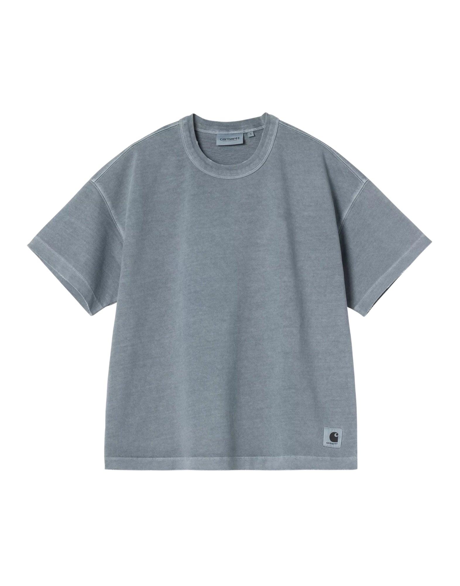 I036044 3GB.B7 BLUE OFFICE GRIND WASH T-SHIRT - Maglieria - CARHARTT WIP