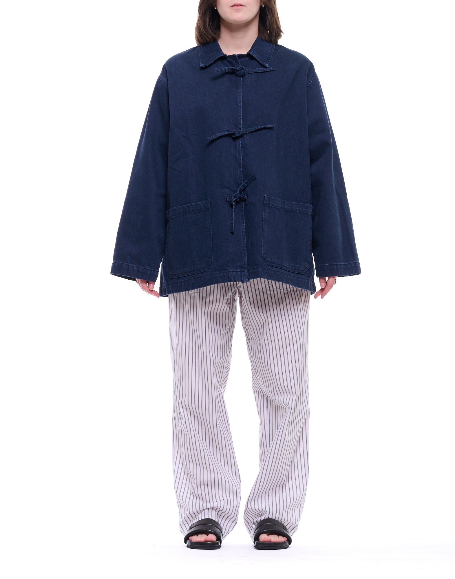 Eat Dust 673 Temple Jacket en Enigma Denim Blue W-B-0001-END-504 ENIGMA DENIM