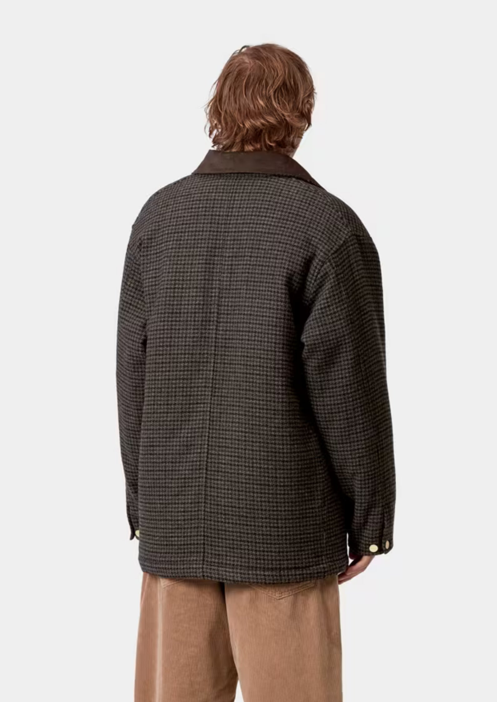 I035344 35MXX CHORE LOWIS BROWN WOOL JACKET - Giacche - CARHARTT WIP