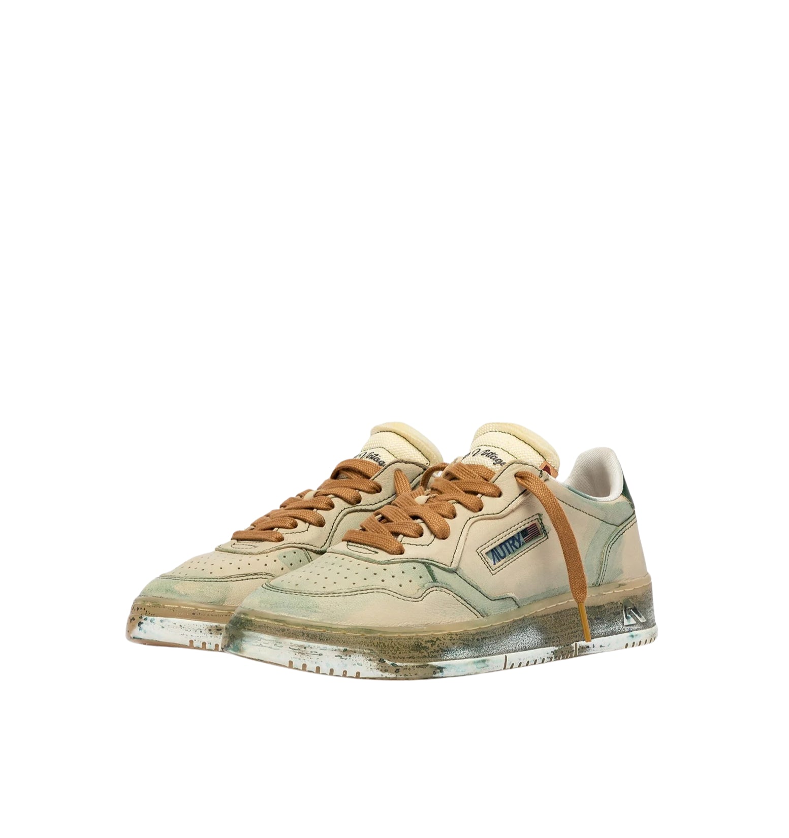 Shoes man AVLM ED02 SUP VINT LOW MAN DATED WOOS Autry