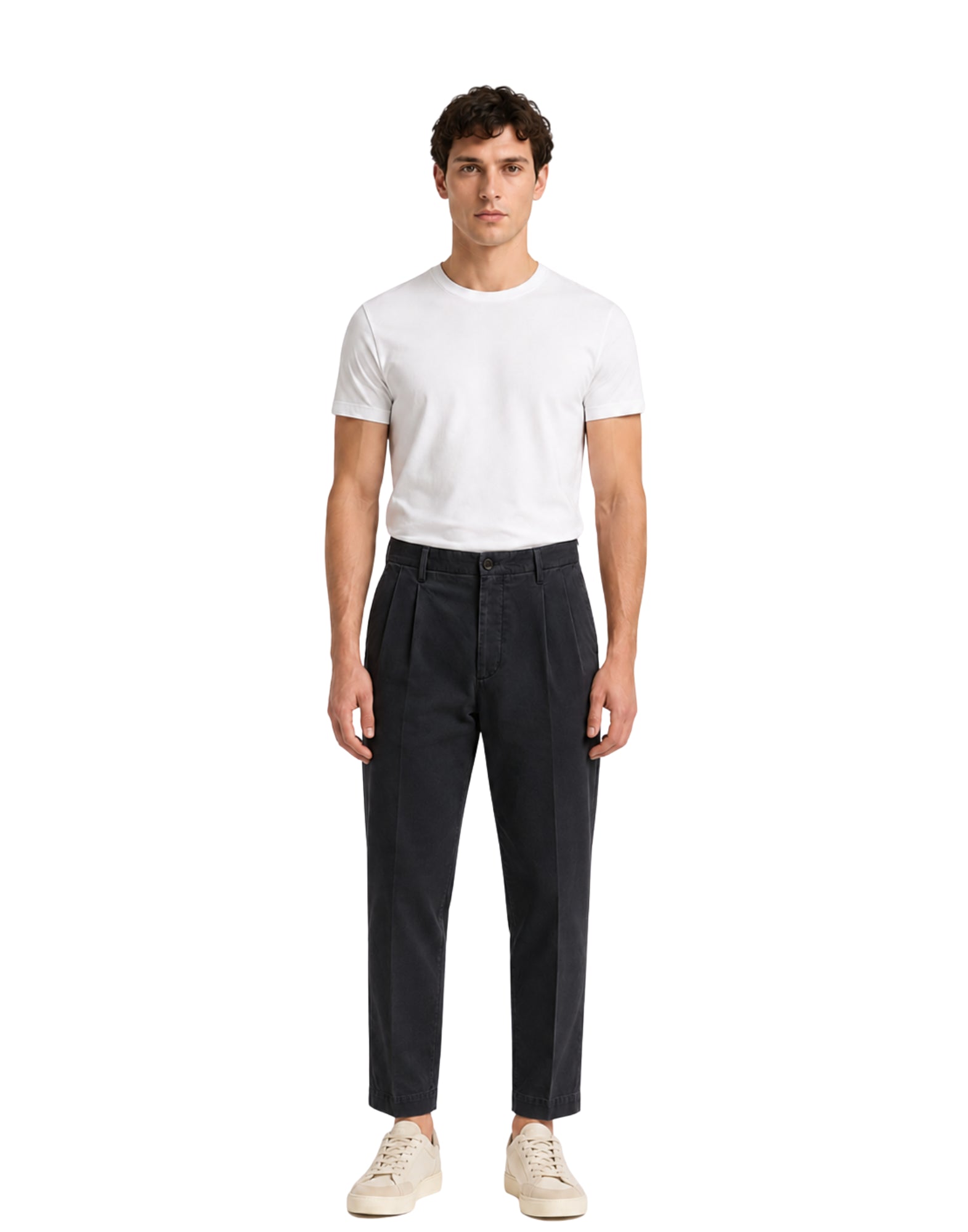 Fold 2 chino pence man Nero Squad