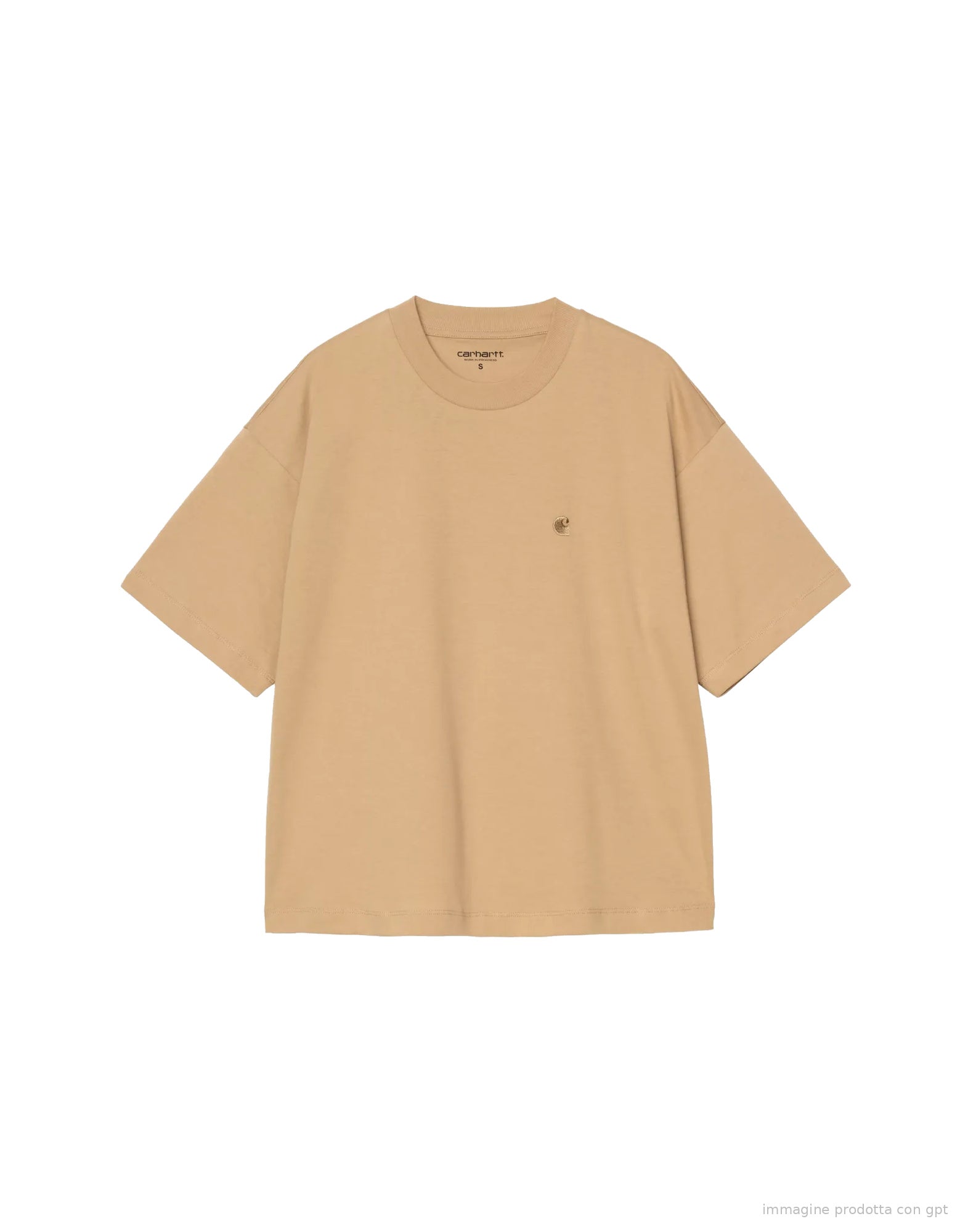 Chester T-Shirt Organic Cotton Single Jersey Dusty H Brown