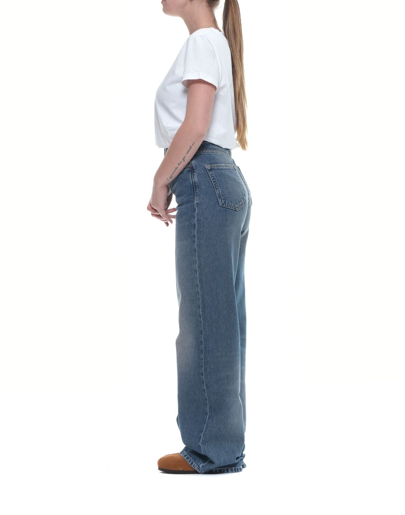 Jeans femme i030497 bleu sombre carhartt wip