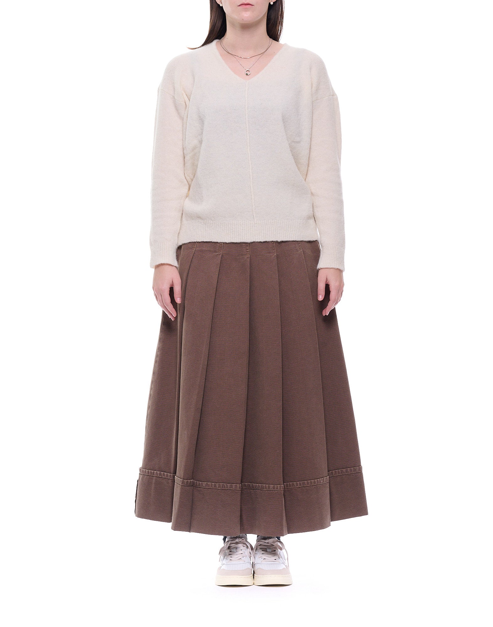 12471-02 MILK SWEATER - Maglieria - TRANSIT