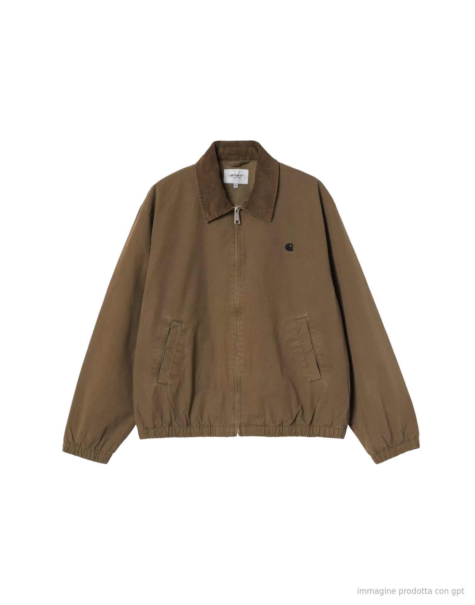 Madison Ripstop Jacket Cotton Columbia Ripstop Dark Beech / Black garment dyed