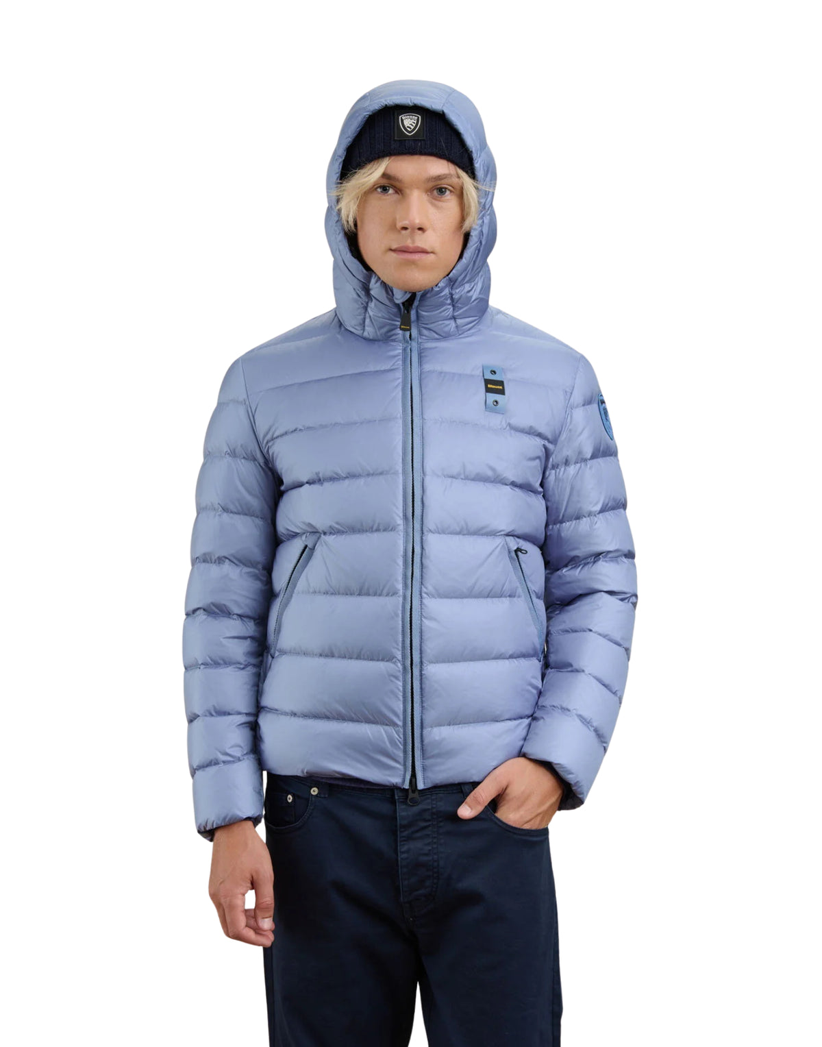 Acton Hellblau mit Grau