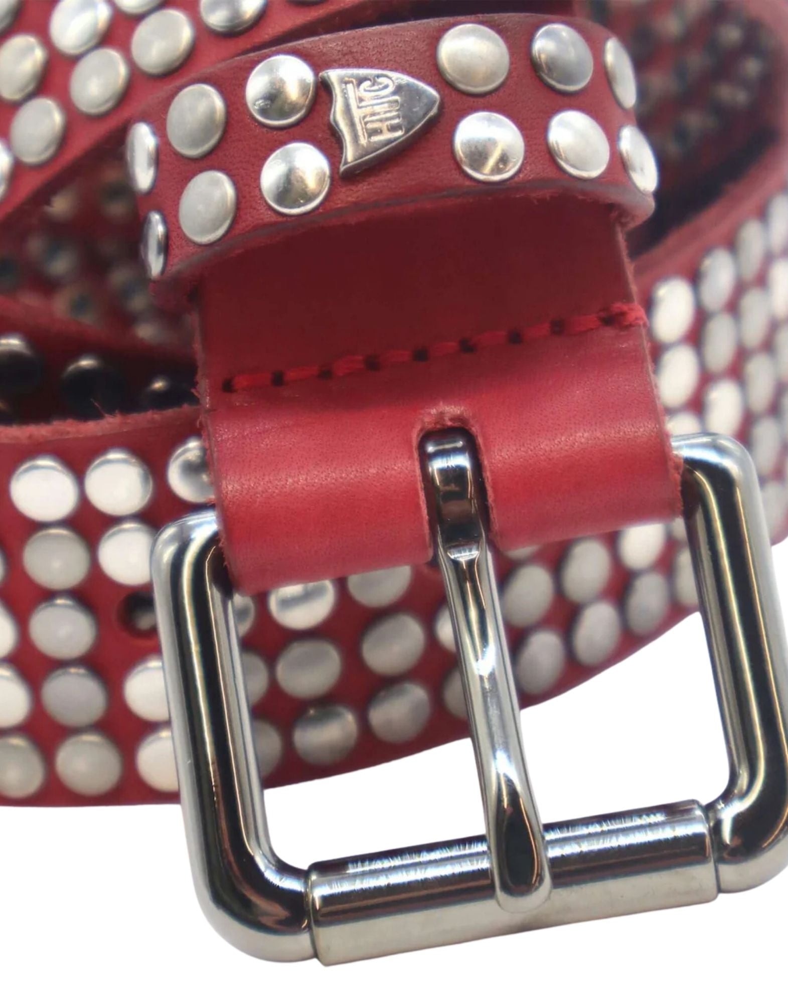 5000 STUD BELT BORDEAUX