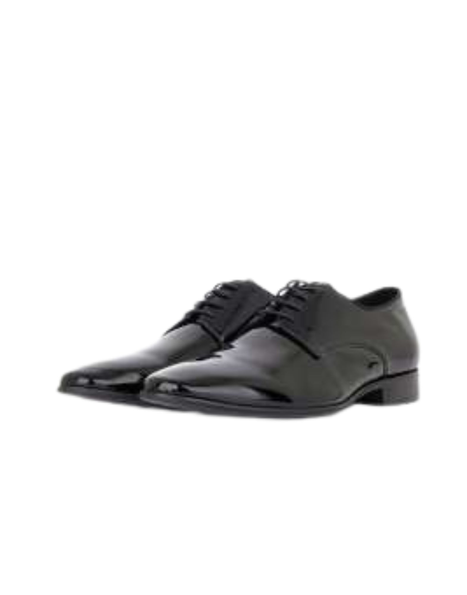 Silvano 10 Shyne Black Derby -Scarpe -Digel
