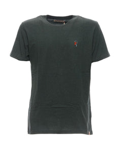 T-Shirt für Mann 1294 dunkelgrün REVOLUTION