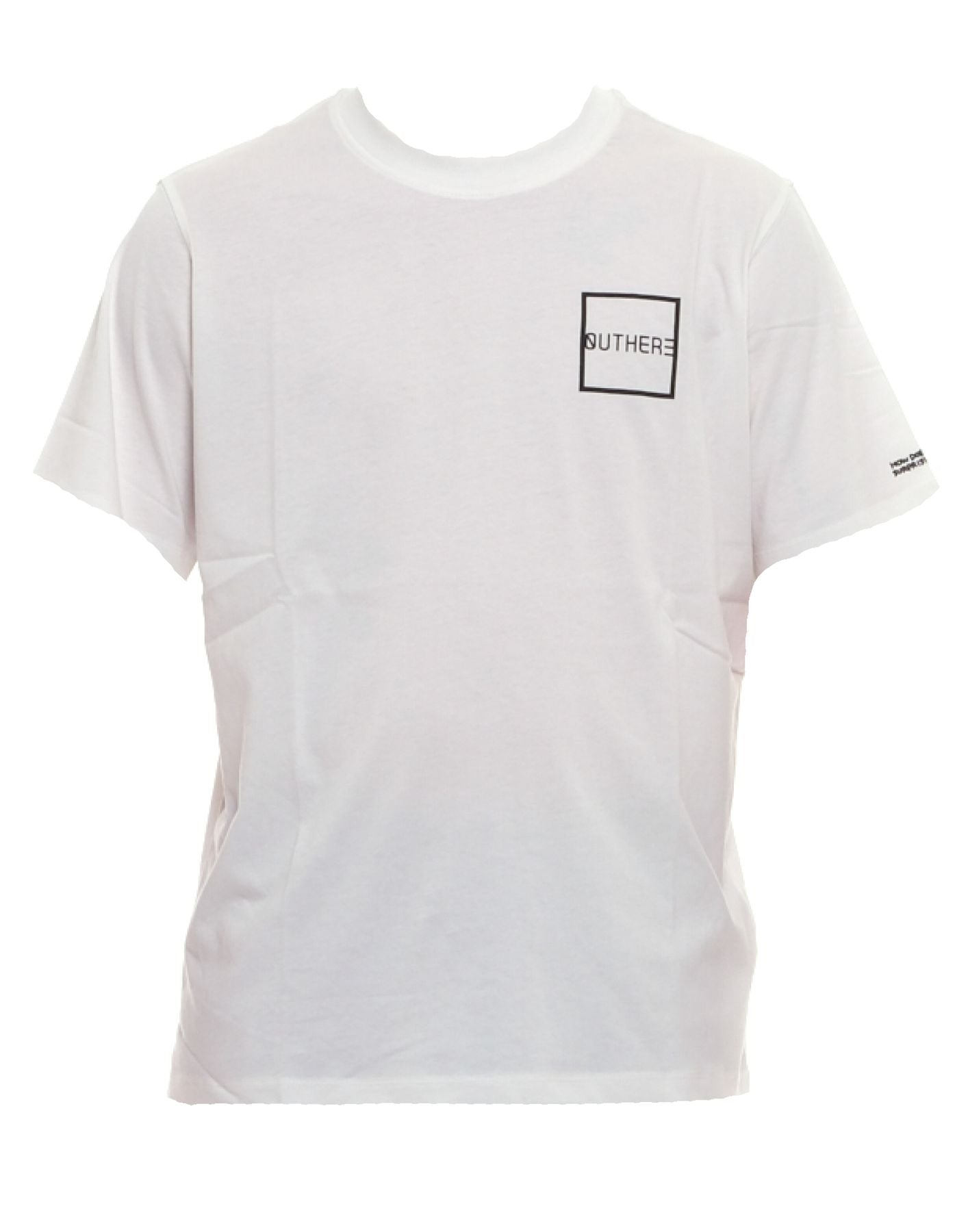 T-shirt man eotm136ag95 blanc out there