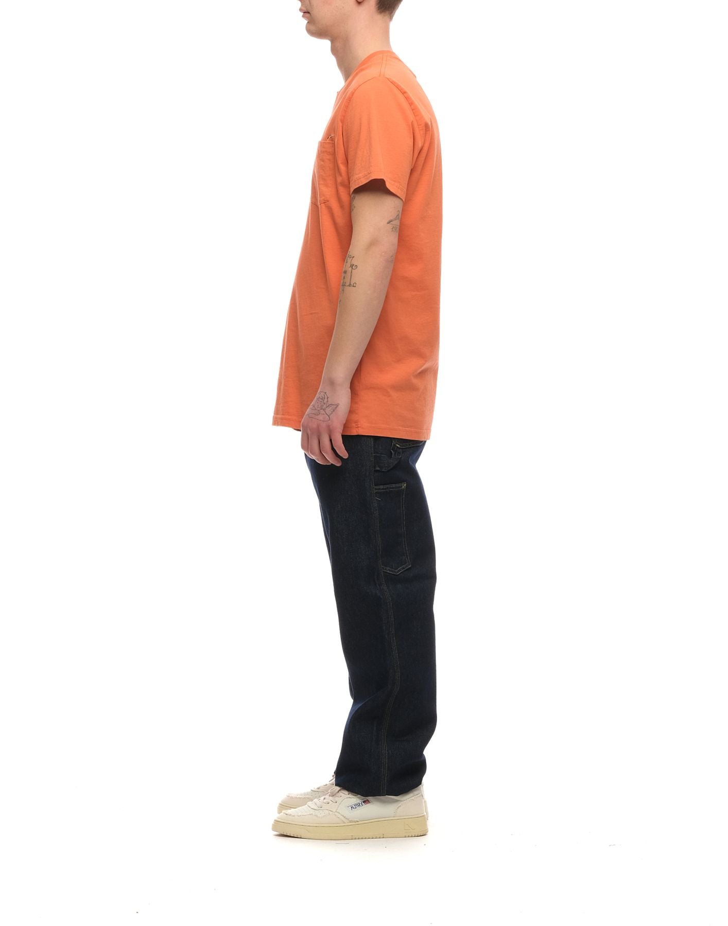 Camiseta para hombres 1317 naranja clara Revolution