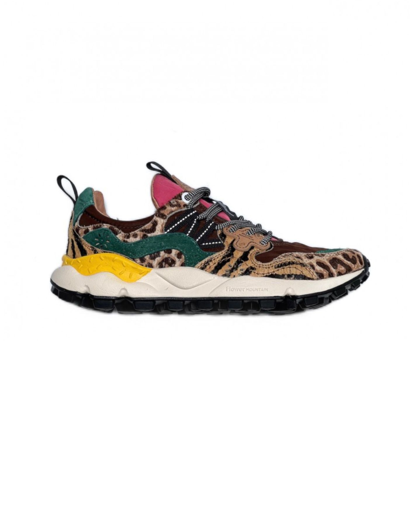 Shoes for woman YAMANO 3 UNI BROWN MULTI Flower Mountain