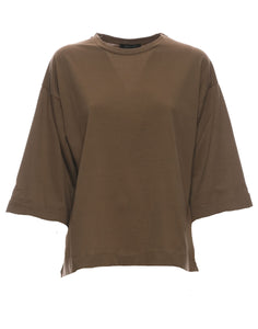 T-shirt for woman D2753TP 517 FANGO ARAGONA