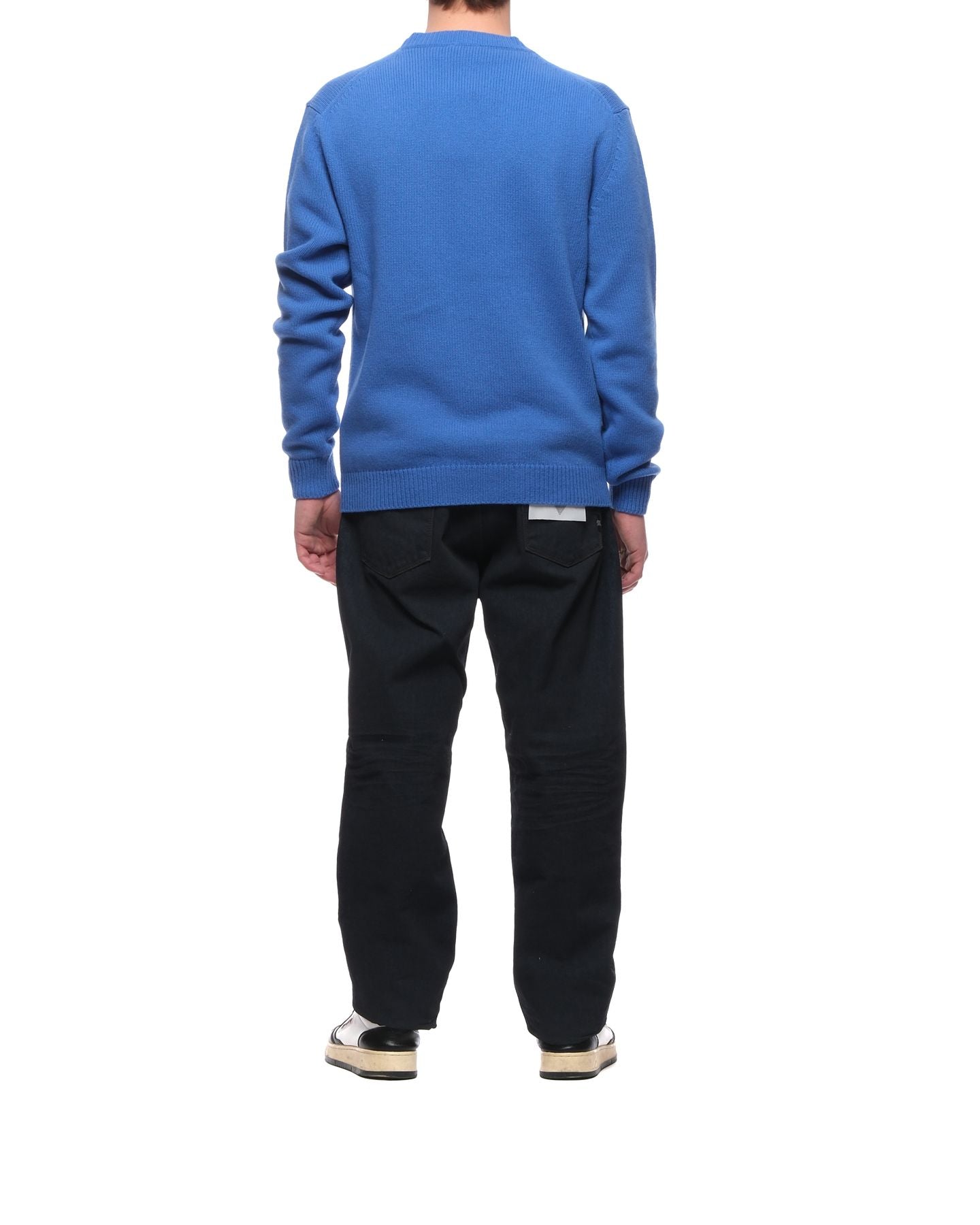 Sweater Man KNU42740464 Azzurro Barena