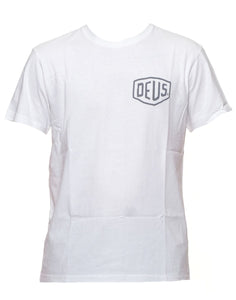 Camiseta para el hombre DMW91808G Berlín White Deus Ex Machina