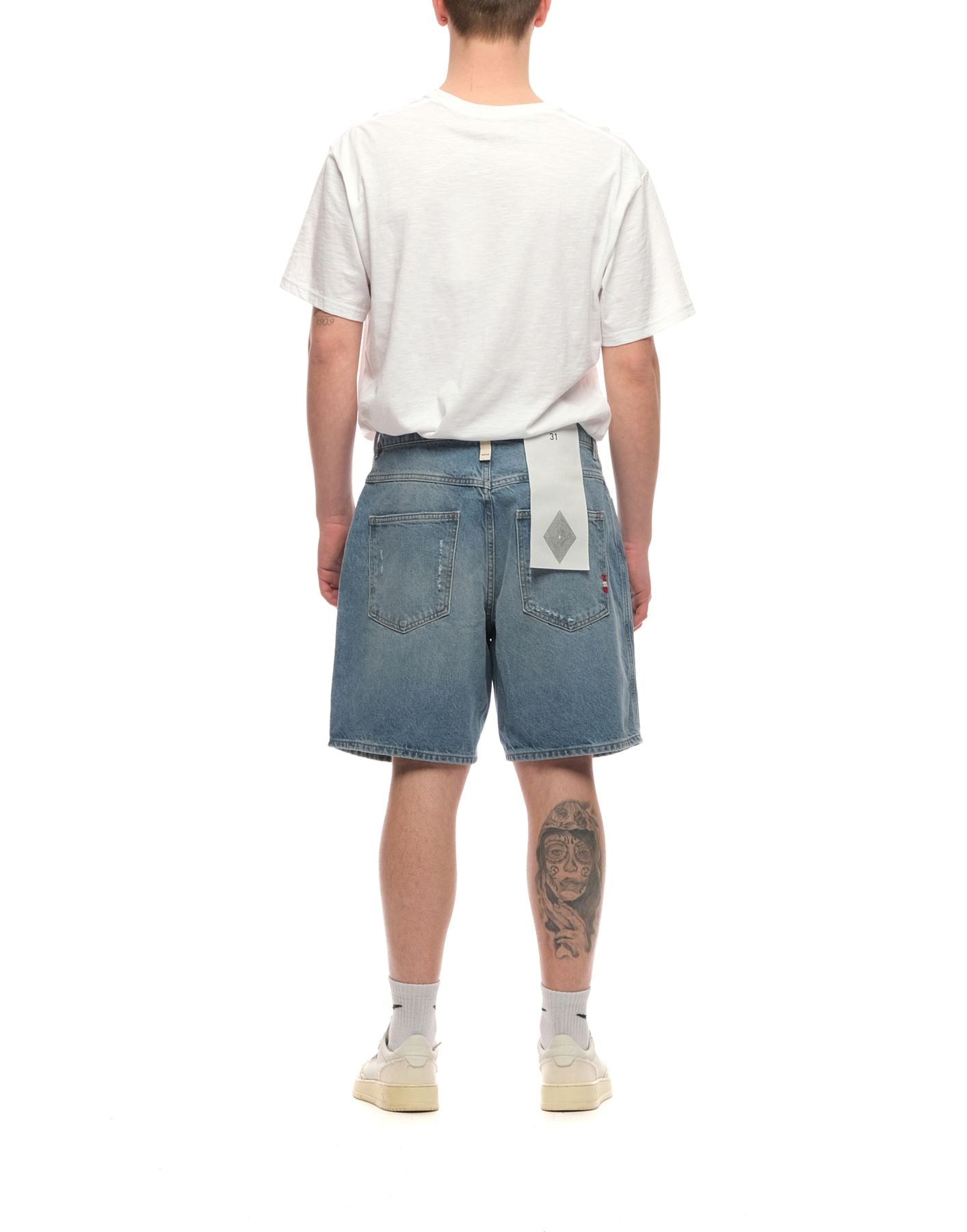 Pantalones cortos para el hombre P23AMU004D4692230 amante vintage Amish