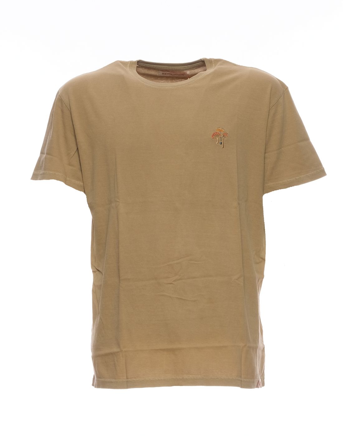 T-Shirt für Mann 1299 Khaki REVOLUTION