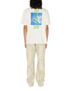 T-shirt da uomo AMU078CE681772 OFF WHITE Amish