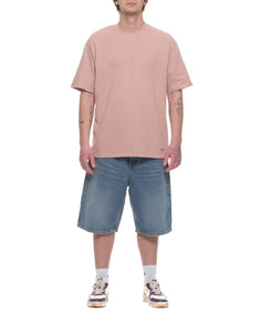 MAN AMX035CG45XXXX 회색 핑크를위한 티셔츠 Amish