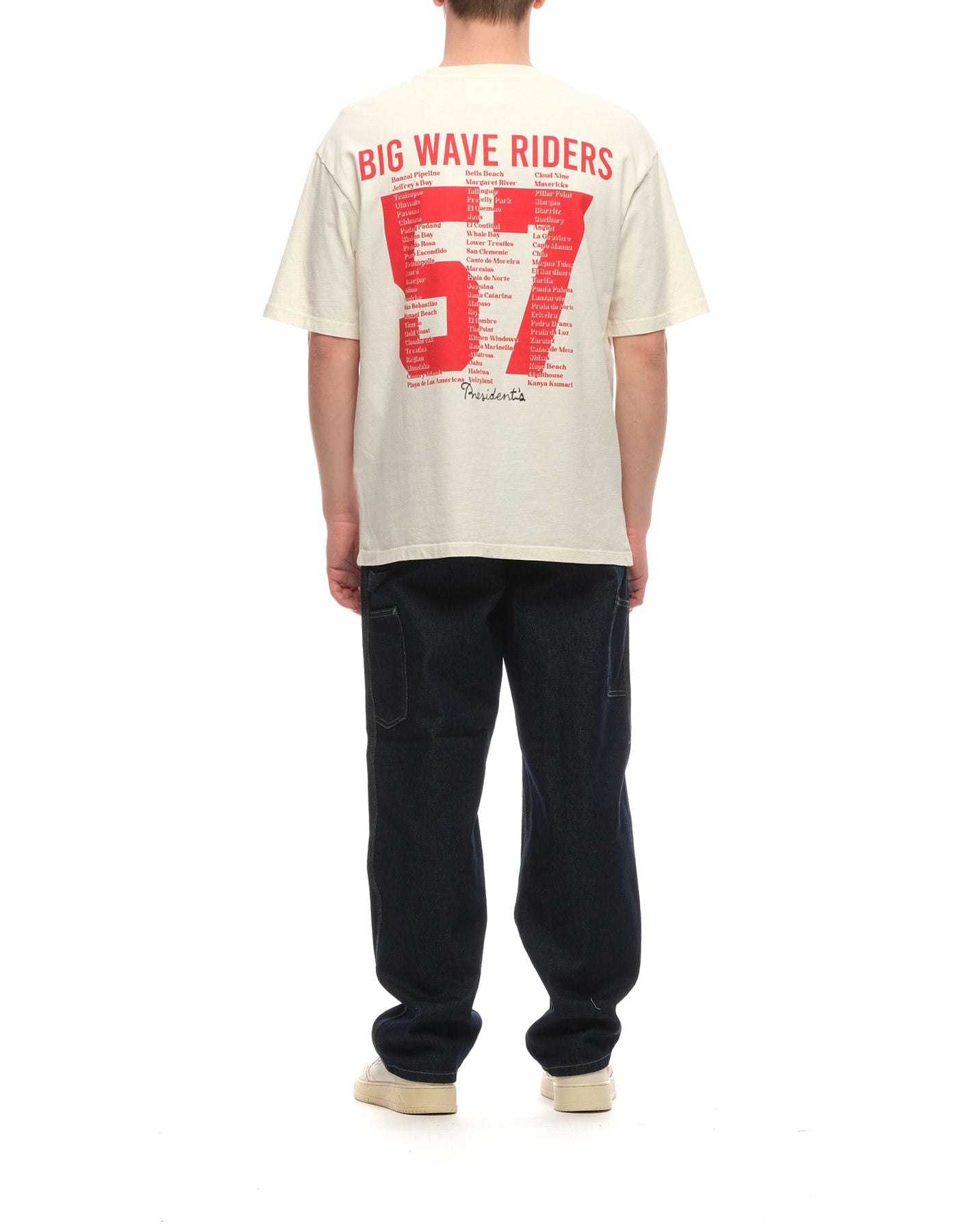 T-shirt for man P23PPU232CD562350 ECRU President's